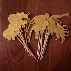 Safari Cupcake Toppers